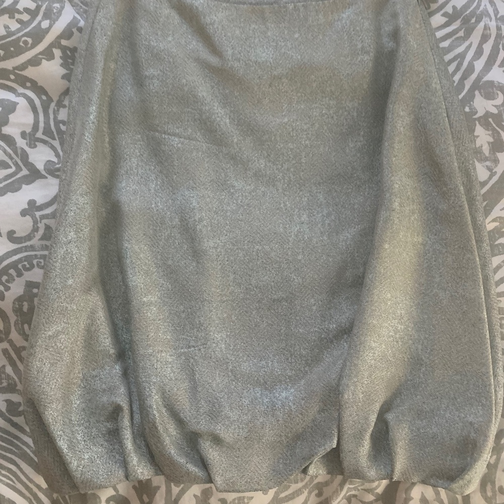 Giorgio Armani Silk Bubble Hem Skirt
